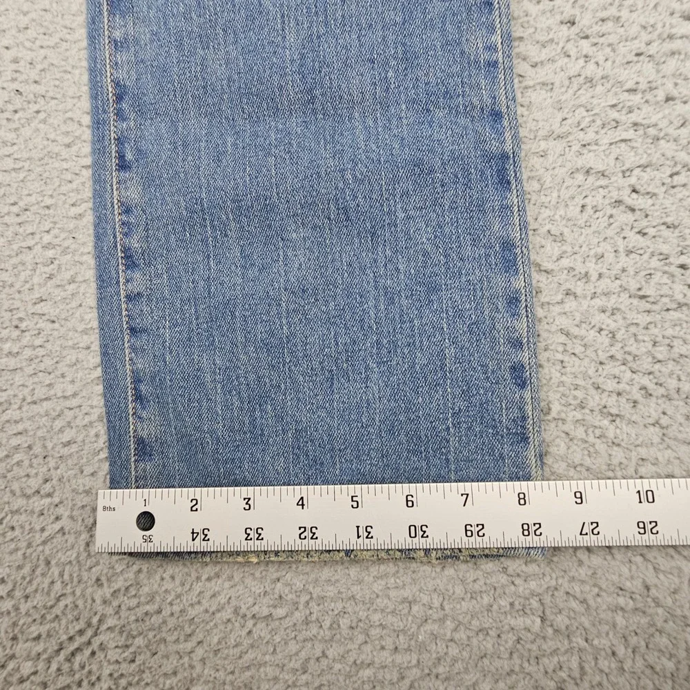 Calvin Klein Jeans Bootcut Womens Size 8 Light Wash Stretch Denim Y2K 90S Retro - Picture 9 of 9